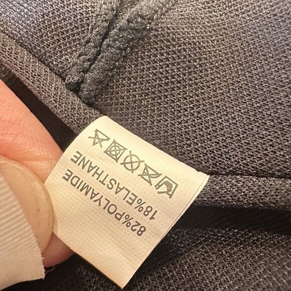 Sinch Seamless Ribbed Black Crop Top Tube Tank Size L Large - Picture 11 of 11